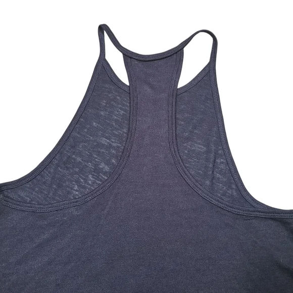 Athleta Breezy High Neck Tank Navy | Women’s Small | Lightweight Racerback Top - Picture 5 of 9